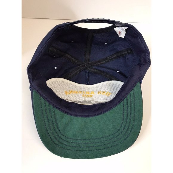Vintage Made in USA USS Arizona Pearl Harbor Hawaii Snapback Hat - Picture 8 of 10